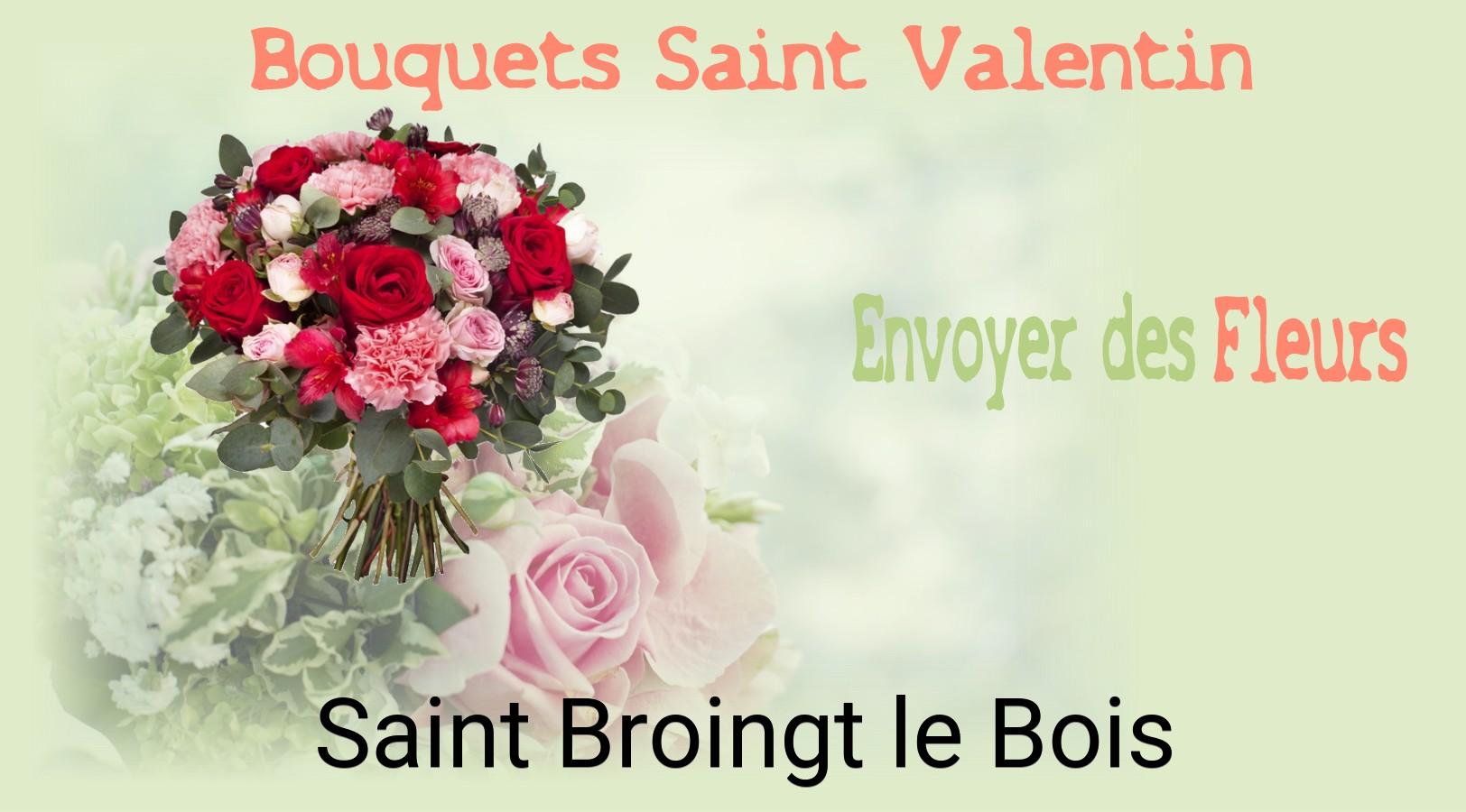Roses de Saint-Valentin livrées à Saint-Broingt-le-Bois